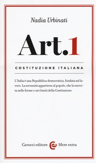 Costituzione italiana: articolo 1 - Librerie.coop